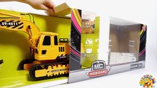 TRAINS FOR CHILDREN VIDEO: Crazy Excavator & Train Thomas Review Truck Toys on the RC