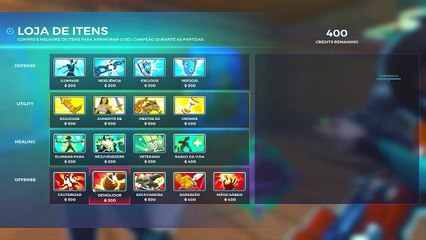 PALADINS - TUTORIAL LOJA DE ITENS