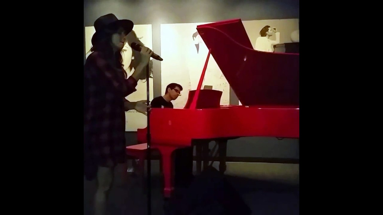Nicole Scherzinger Smooth Live Concert Rehearsal