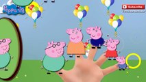 Peppa Pig Finger Family Nursery Rhymes with Lyrics & Songs for Children Daddy finger The Pig Family