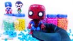 TMNT Marvel DC Comics Superheroes Funko Pop Play-Doh Dippin Dots Surprise Learn Colors Episodes!