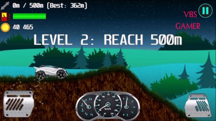 Alien Planet Hill Racing Night Android Gameplay 4