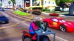 Spiderman for Lightning McQueen KIDS Cars! FUN color full cartoon + Nursery Rhymes childrens songs