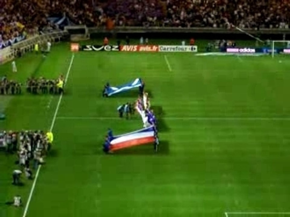 France-Ecosse 12/09/07 Flower of scotland