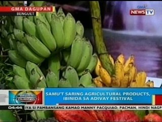 Samu't saring agricultural products ng Benguet, ibinida sa Adivay Festival
