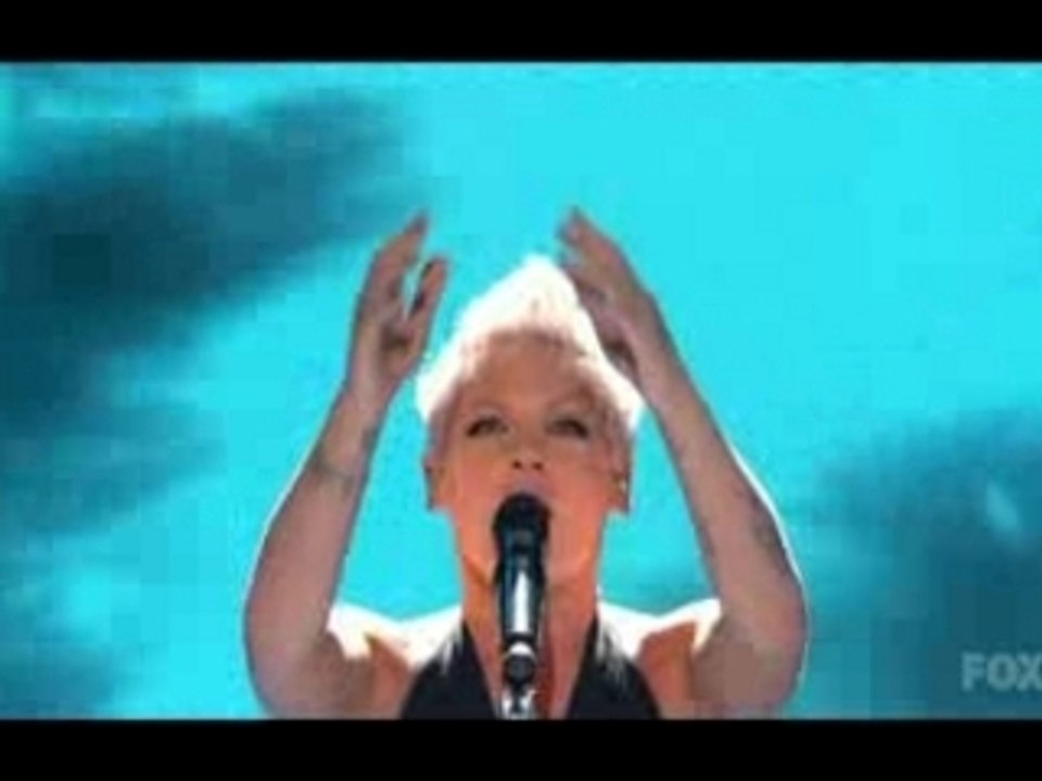 Pink - Who Knew Live on American Idol