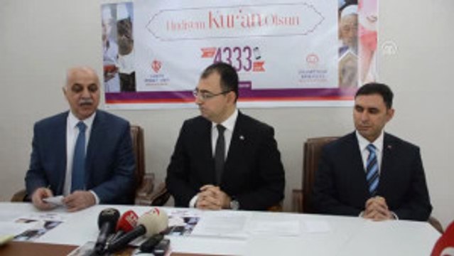 Hediyem Kur'an Olsun Kampanyası