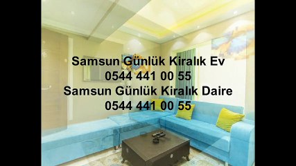 Samsun günlük kiralık ev kaliteli ve temiz hizmet