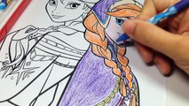 Coloring Frozen Pages - Tô Màu công chúa Frozen - تلوين للاطفال
