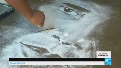 En Afrique du sud, des oeuvres d'art entièrement faites de sel