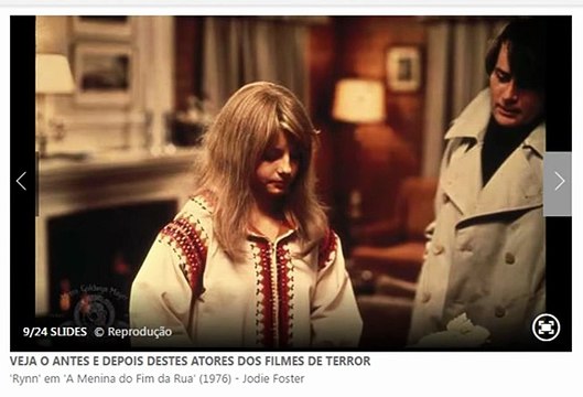 Veja o antes e depois destes atores dos filmes de terror