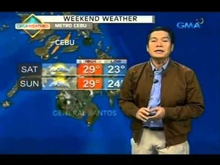 24Oras: Mainit na weekend, asahan dahil sa paghina ng hanging amihan