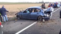 Tekirdağ Takla Atan Otomobilde Anne Öldü, 2 Oğlu Yaralandı