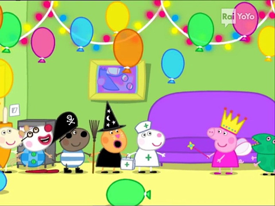 Peppa Pig En Español | Peppa Pig Full Episodes | Festa in Maschera