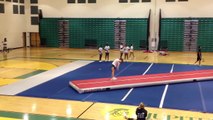 Tumbling on air4tumble air floor at Pro Cheer Int'l Skills Camp