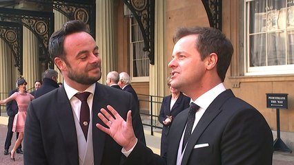 Ant and Dec receive OBEs