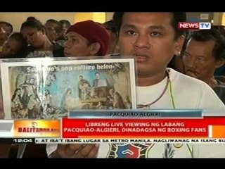 Video herunterladen: BT: Libreng live viewing ng labang Pacquiao-Algieri, dinadagsa ng boxing fans