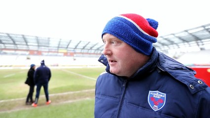 Bernard Jackman avant le match contre le Stade français