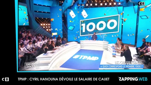 TPMP : Cyril Hanouna dévoile le salaire de Cauet, les chroniqueurs sous le choc (vidéo)