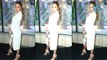 OOPS! Jennifer Lopez suffers a wardrobe malfunction in a plunging neckline dress