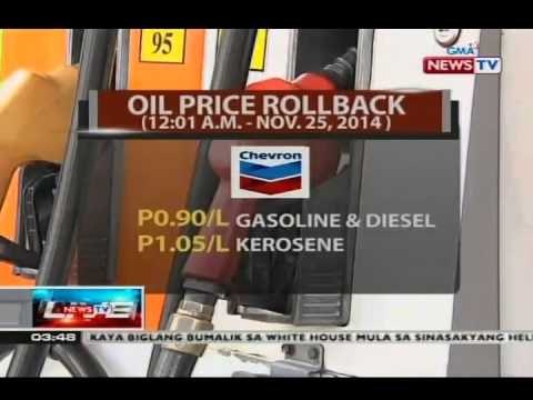 NTVL: Oil price rollback, ipatutupad