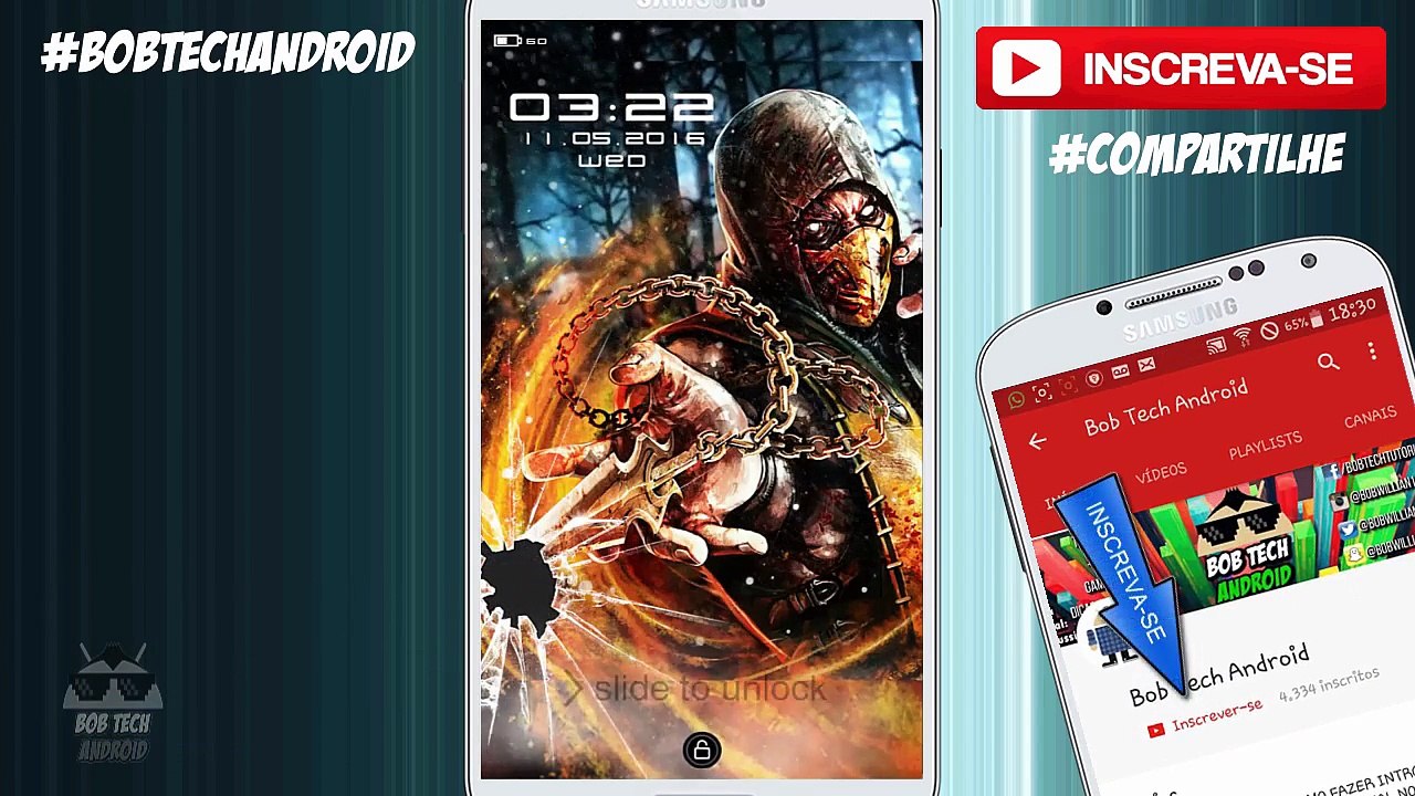 Como ter TELAS DE BLOQUEIO totalmente personalizada Tenha diversas Lock Screen