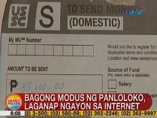 UB: Bagong modus ng panloloko, laganap ngayon sa Internet
