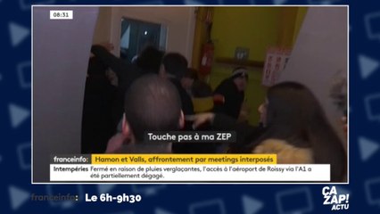 Primaire de la gauche : le dernier meeting de Manuel Valls perturbé