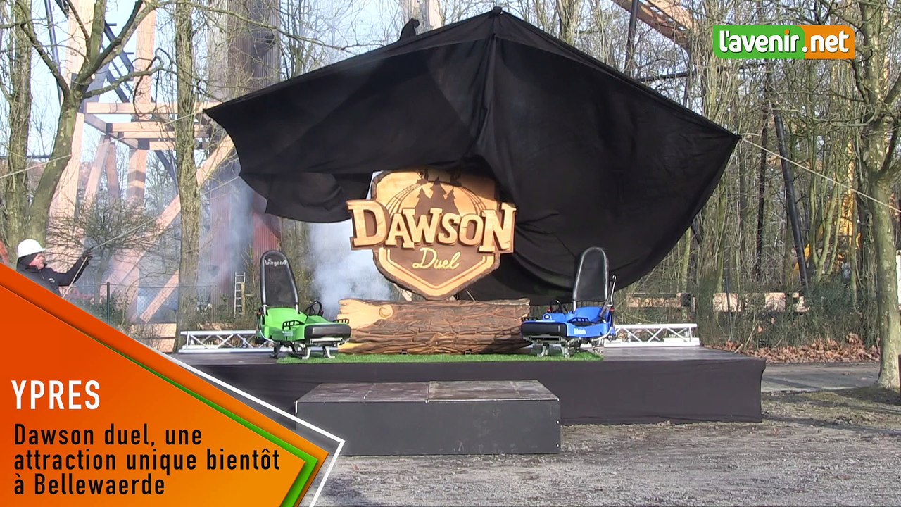 Une nouvelle attraction unique en Europe bientôt à Bellewaerde