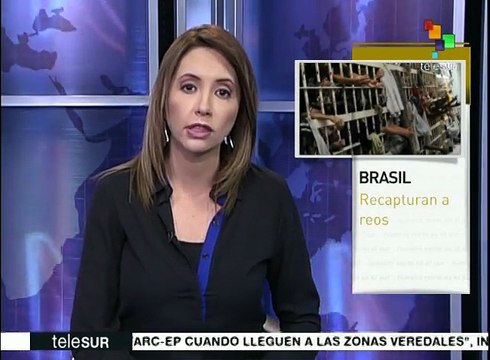 Brasil: recapturan a 111 presos y continúa búsqueda de los otros 41