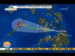 UB: Bagyong Queenie, posibleng 2 hanggang 3 beses pang mag-landfall