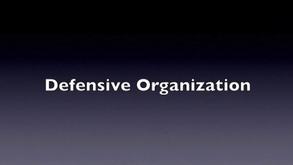 Mateus Silva - Defensive Organization