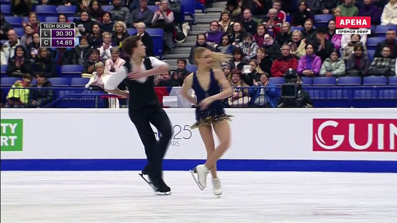 Виктория Синицина и Никита Кацалапов (Россия). Чемпионат Европы 2017, КТ 8 64.67