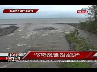 SONA: Bagyong Queenie, nag-landfall sa Tandag, Surigao del Sur