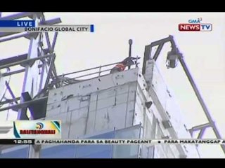 Update kaugnay ng sunog sa isang gusali sa Bonifacio Global City