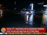 UB: Davao City, nakaranas din ng masamang panahon