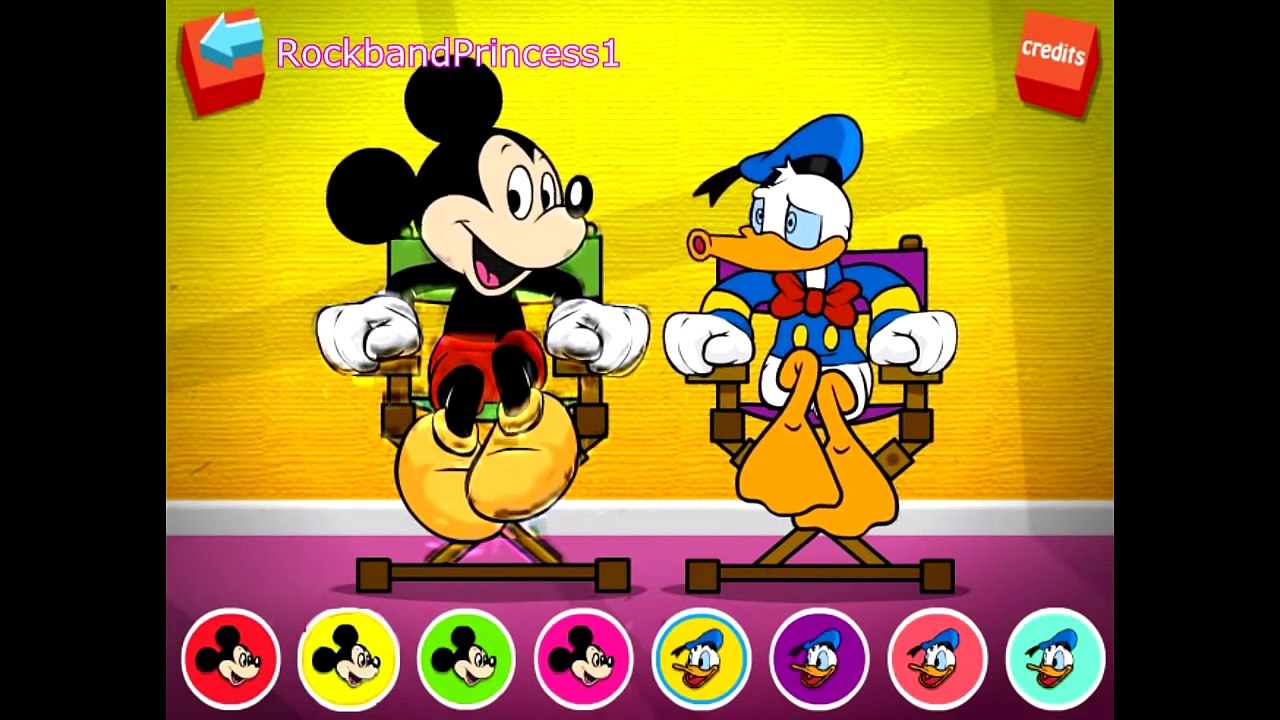 Disneys Mickey Mouse and Donald Duck Funny Farting Game