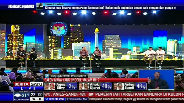 Debat ke-2 Cagub-Cawagub DKI Jakarta Segmen 6