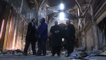 Des commerçants d'Alep tentent de faire revivre leur souk