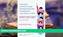 Download [PDF]  Teaching Students With Moderate/Severe Disabilities, Including Autism: Strategies
