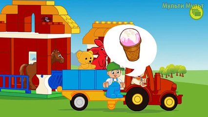 Машинки в ЛЕГО мультике - LEGO Ice Cream - LEGO DUPLO Мороженое - CARTOON LEGO® HD