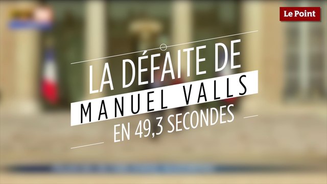 La défaite de Manuel Valls en 49,3 secondes
