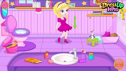 Potty Train Baby Eva ll Little Girl Game Video
