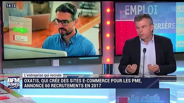 L'entreprise qui recrute: Oxatis, 60 recrutements en 2017 - 28/01