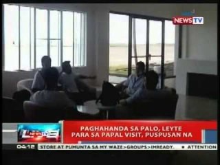 Download Video: NTVL: Paghahanda sa Palo, Leyte para sa Papal visit, puspusan na