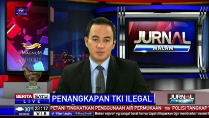Puluhan TKI Ilegal Asal Malaysia Ditangkap, Salah Satunya Bawa Narkoba