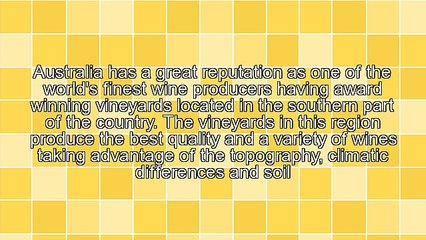 Enjoy The World Famous Australian Wine
