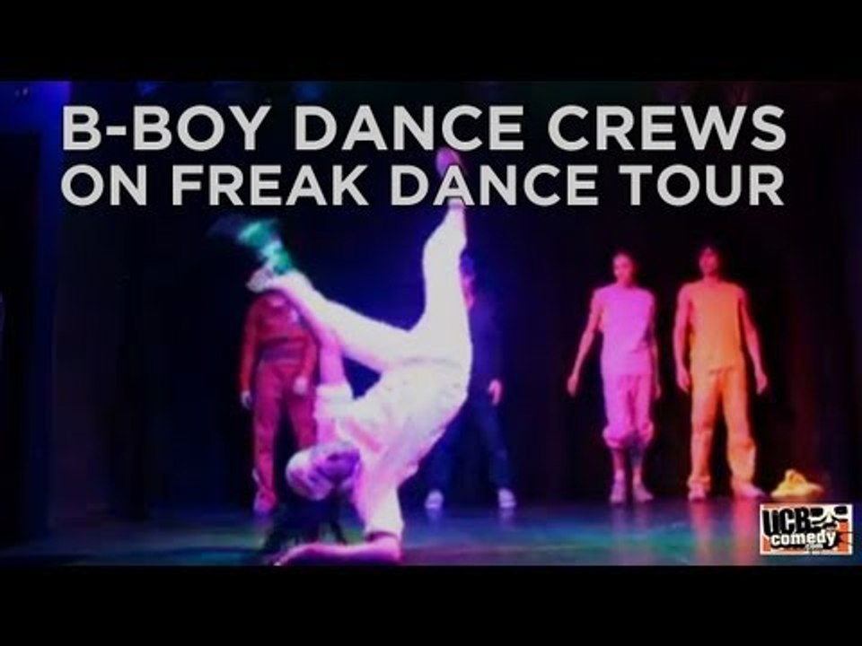 b-boy dance crews on Freak Dance tour  (UCB)