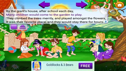 The Selfish Giant- Android gameplay TabTale Movie apps free kids best top TV film