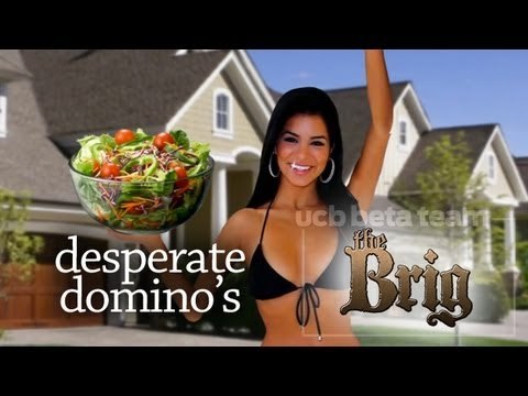 Desperate Domino's Pizza Ad: a COMMERCIAL PARODY by UCB's The Brig